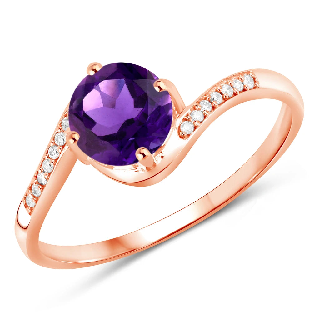 Round Cut Diamond Halo Ring