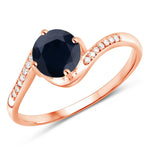 Round Cut Diamond Halo Ring