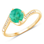 Round Cut Diamond Halo Ring