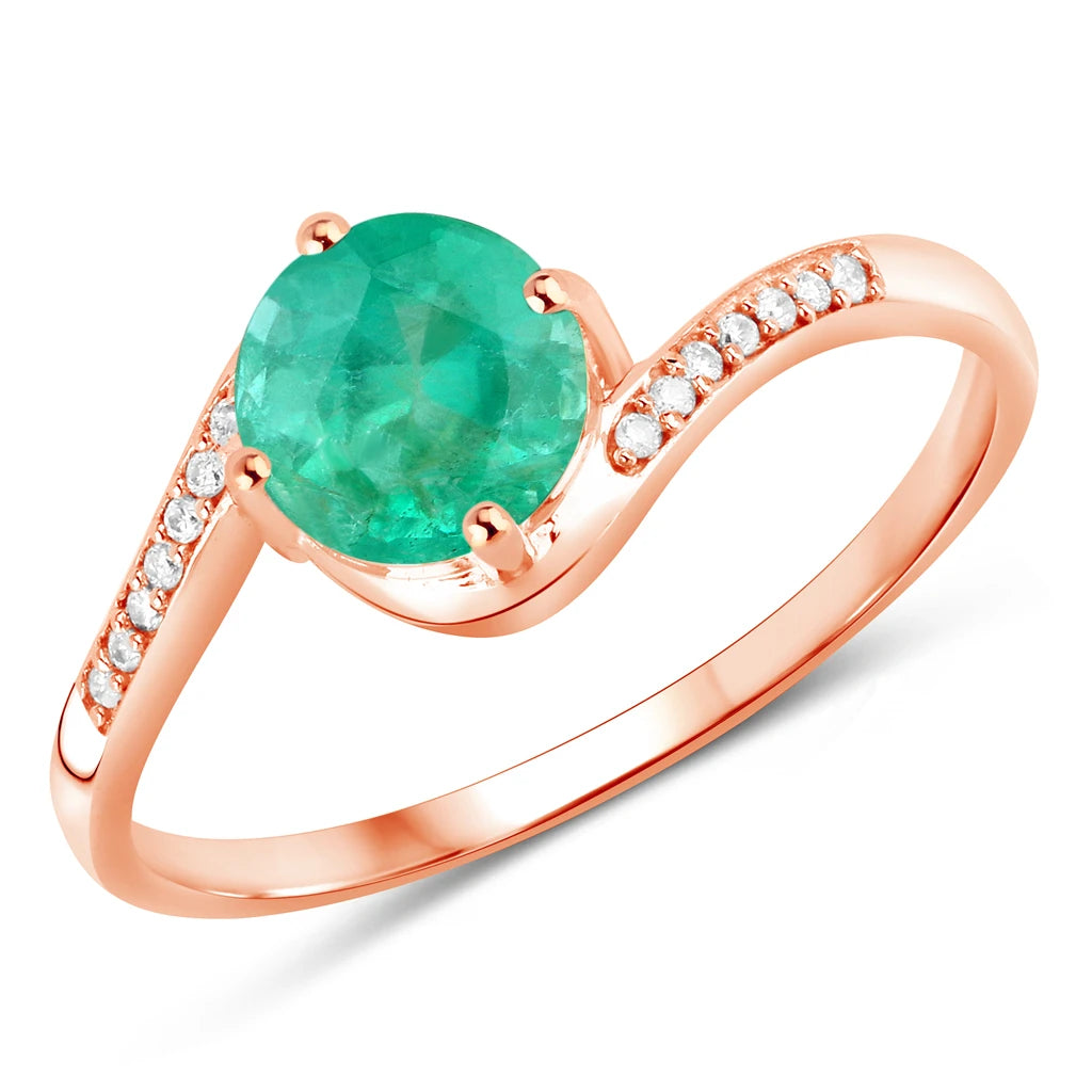Round Cut Diamond Halo Ring