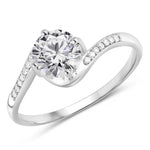 Round Cut Diamond Halo Ring