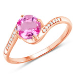 Round Cut Diamond Halo Ring