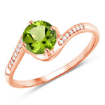 Round Cut Diamond Halo Ring