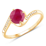Round Cut Diamond Halo Ring