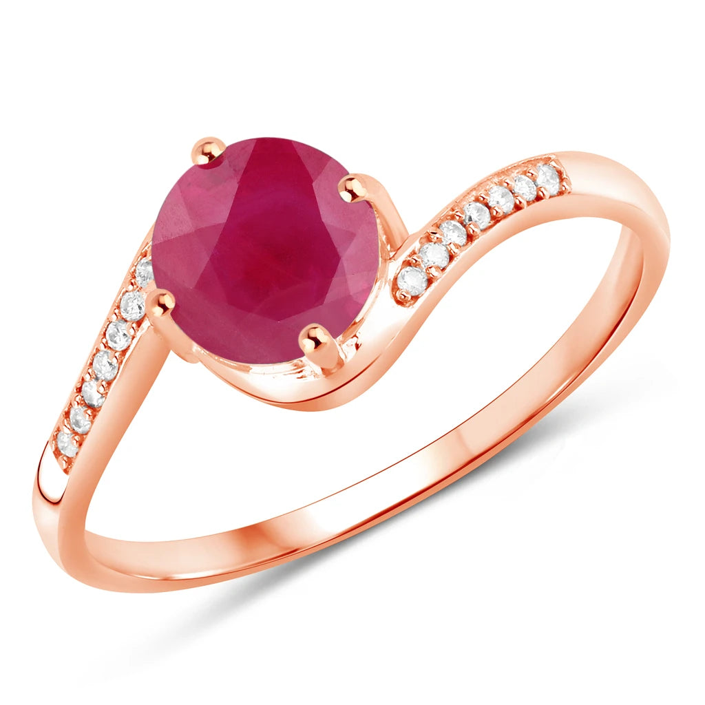 Round Cut Diamond Halo Ring