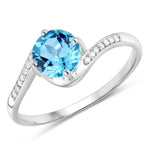 Round Cut Diamond Halo Ring