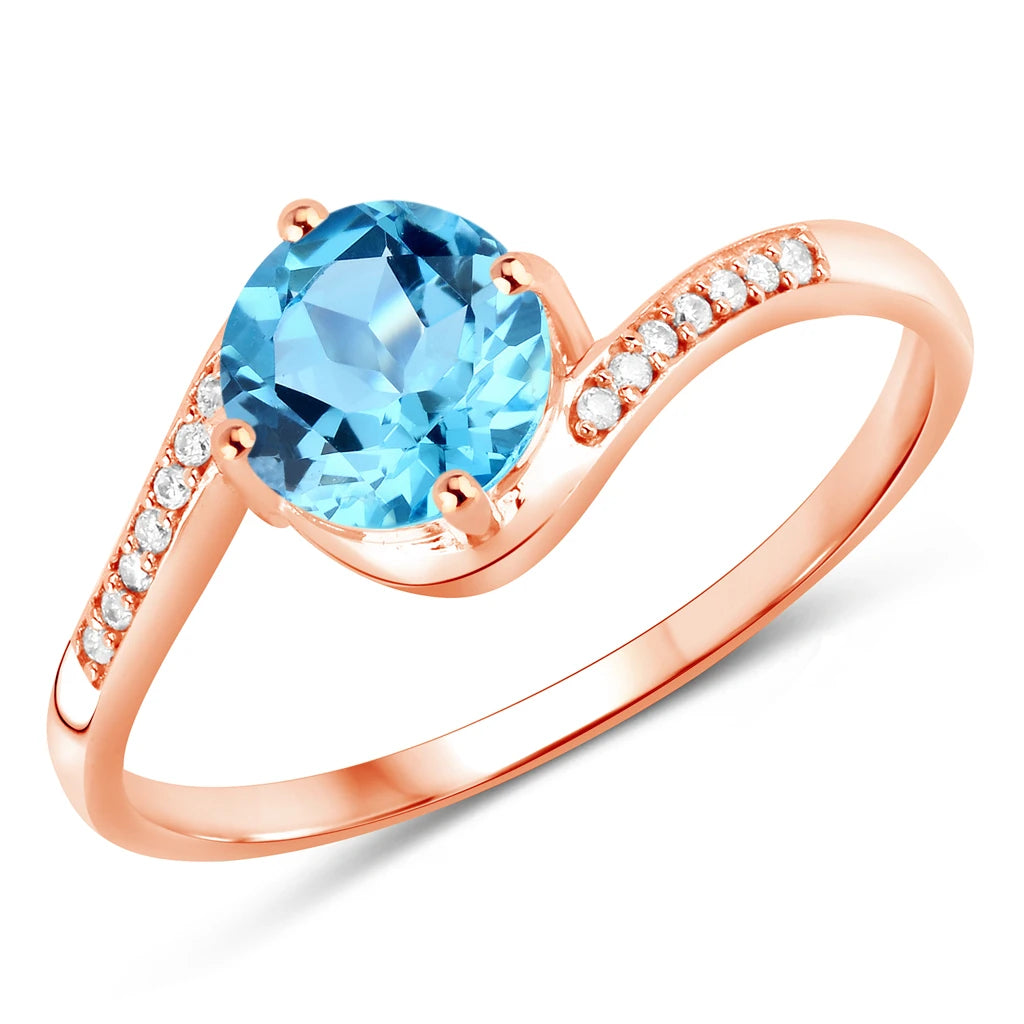 Round Cut Diamond Halo Ring