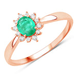 Sunburst Oval Cut Diamond Halo Ring