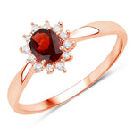 Sunburst Oval Cut Diamond Halo Ring