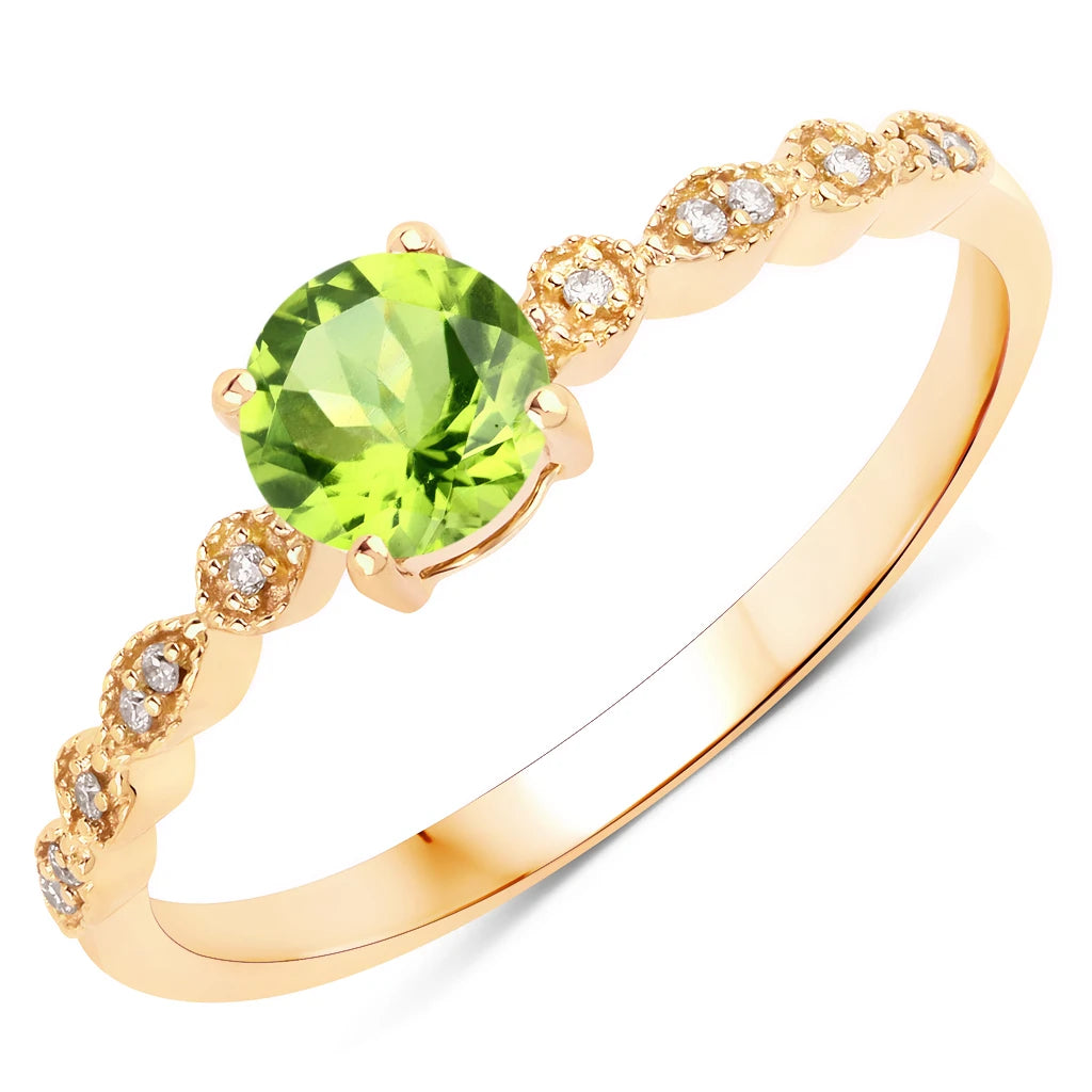 Victorian Round Diamond Halo Ring