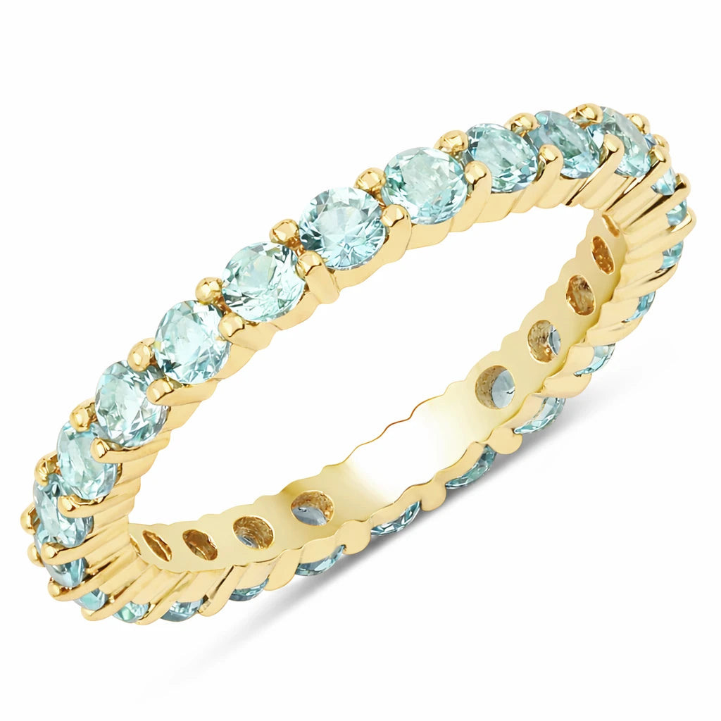 Round Cut Eternity B Ring