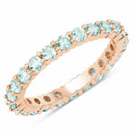 Round Cut Eternity B Ring