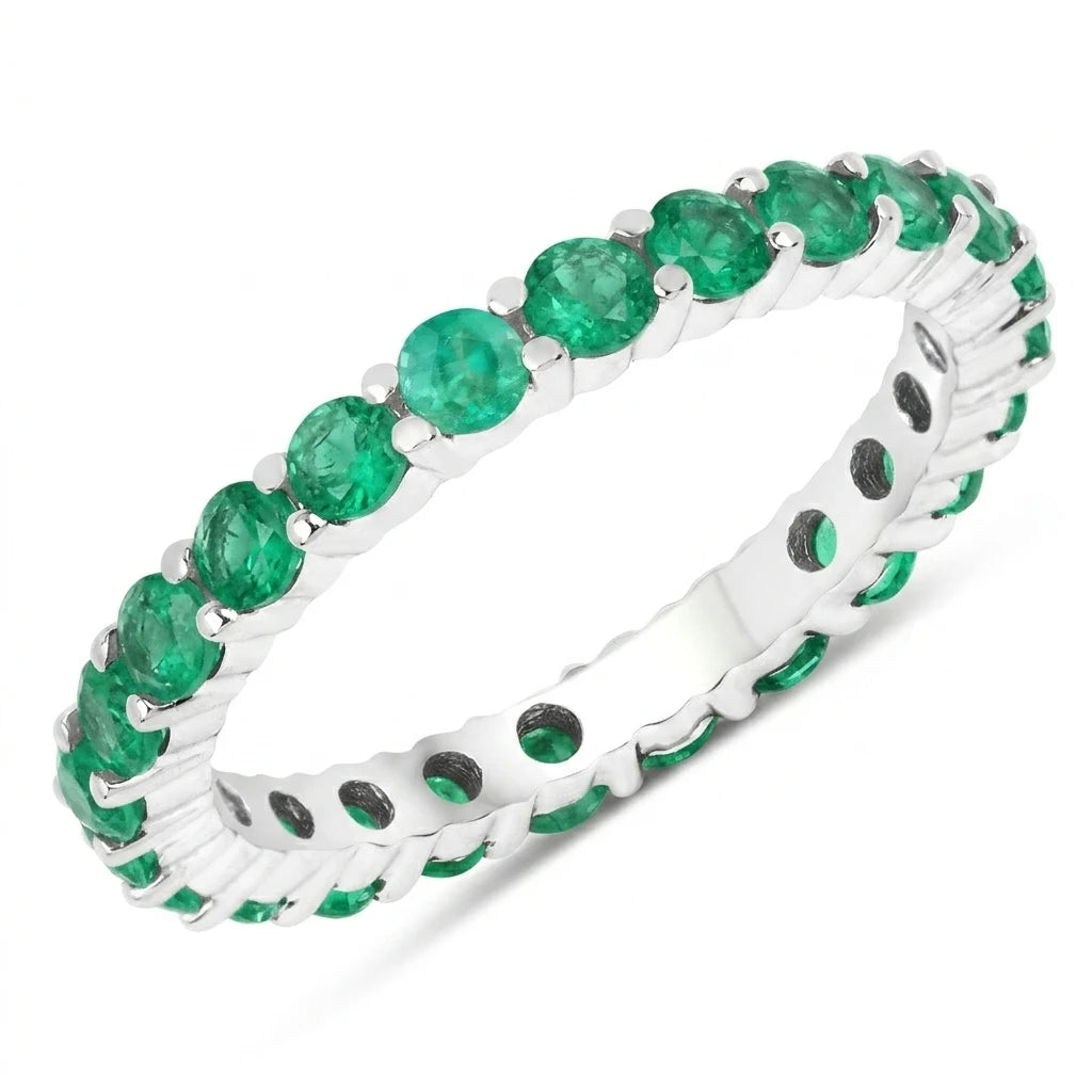 Round Cut Eternity B Ring