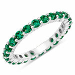 Round Cut Eternity B Ring