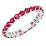 Round Cut Eternity B Ring