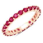 Round Cut Eternity B Ring
