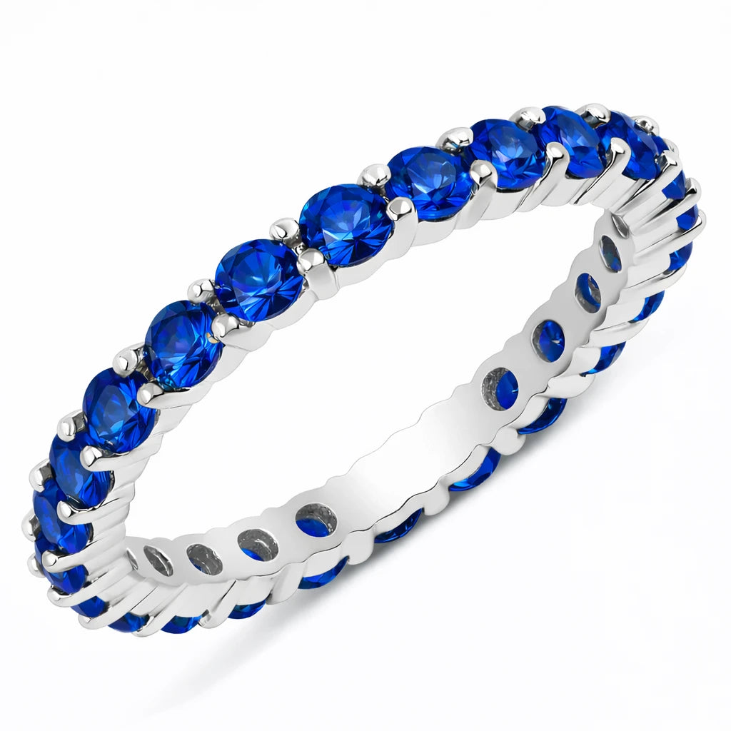 Round Cut Eternity B Ring