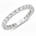 Round Cut Eternity B Ring