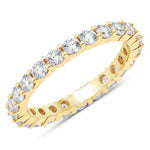 Round Cut Eternity B Ring