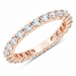 Round Cut Eternity B Ring