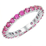 Round Cut Eternity B Ring