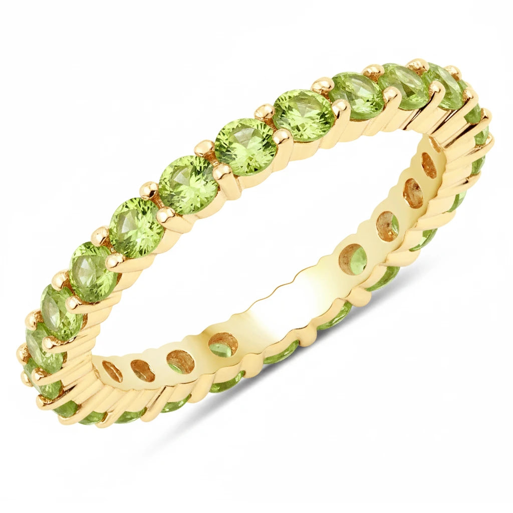 Round Cut Eternity B Ring