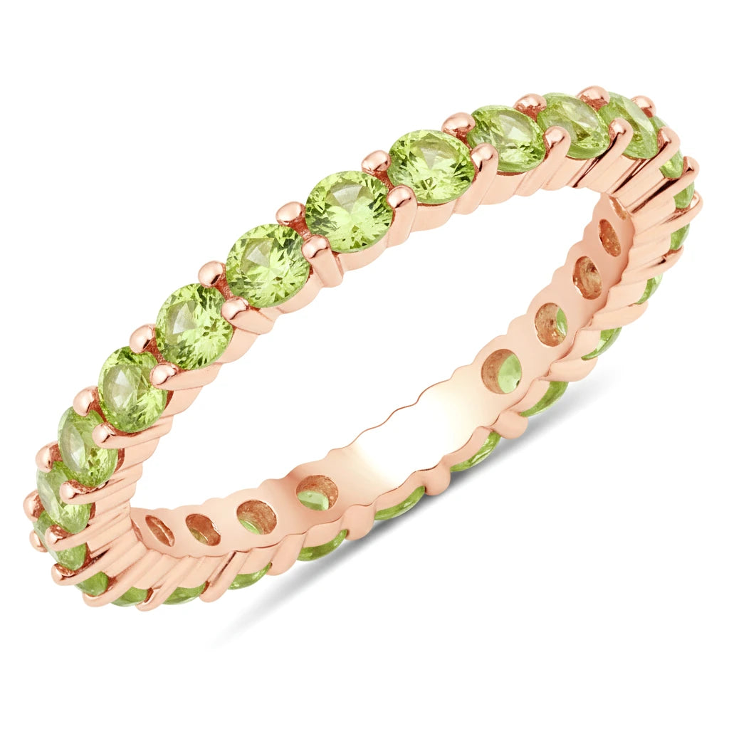 Round Cut Eternity B Ring