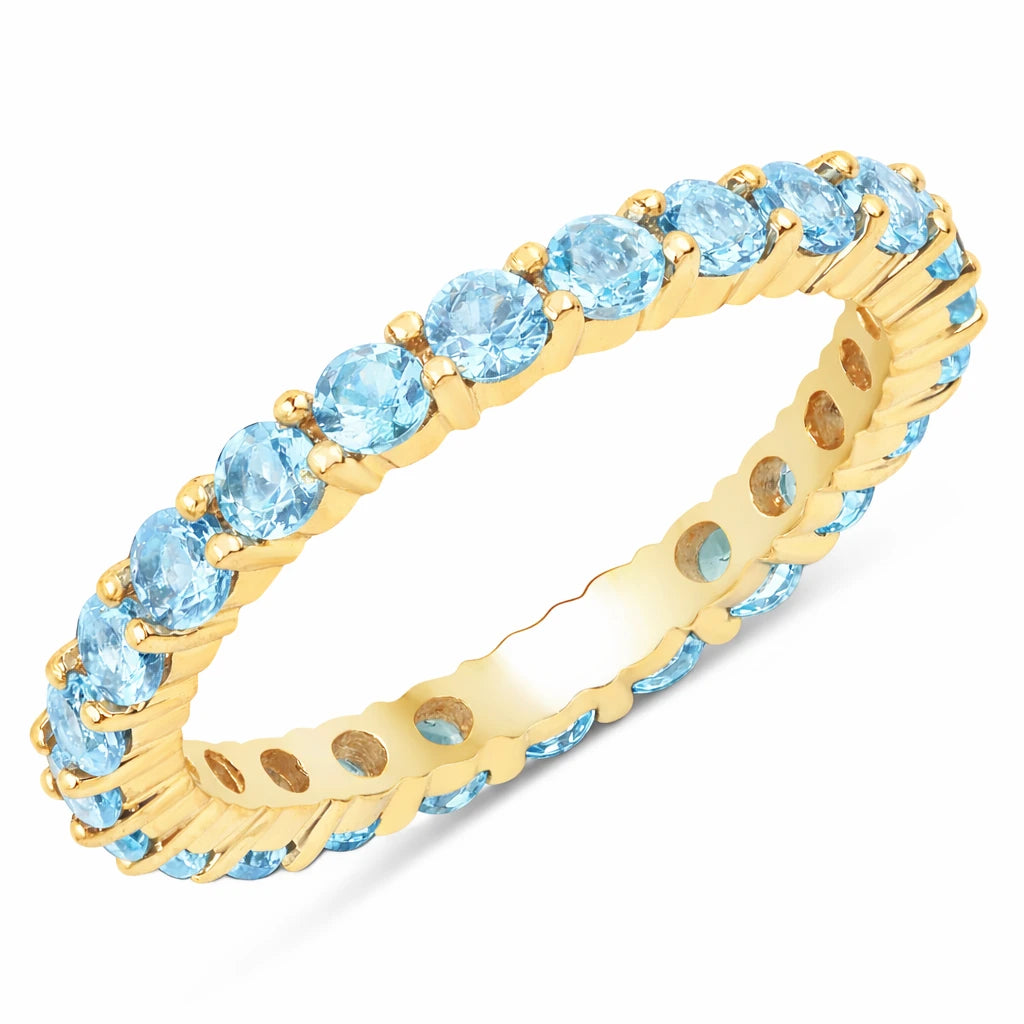 Round Cut Eternity B Ring