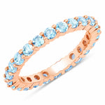 Round Cut Eternity B Ring