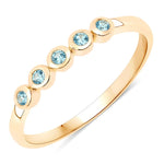 Round Cut Five Stone Ring