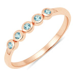Round Cut Five Stone Ring