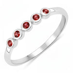 Round Cut Five Stone Ring
