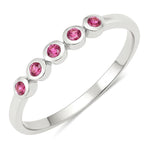 Round Cut Five Stone Ring