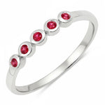 Round Cut Five Stone Ring