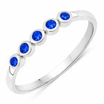 Round Cut Five Stone Ring