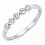 Round Cut Five Stone Ring