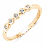Round Cut Five Stone Ring