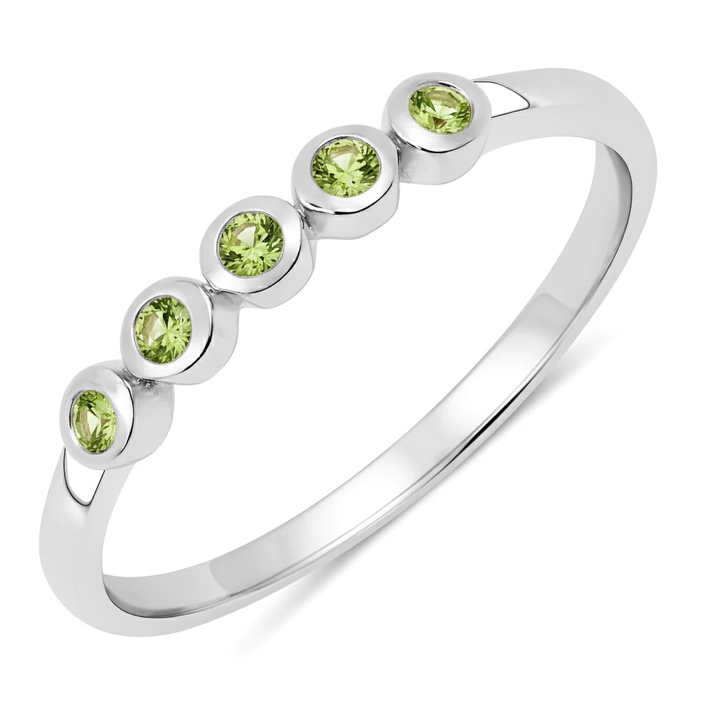Round Cut Five Stone Ring