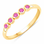 Round Cut Five Stone Ring