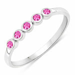 Round Cut Five Stone Ring
