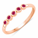 Round Cut Five Stone Ring