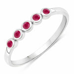 Round Cut Five Stone Ring