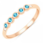 Round Cut Five Stone Ring