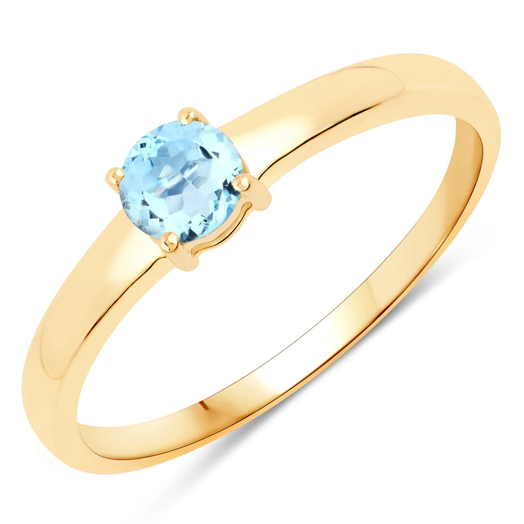 Round Cut Solitaire Ring