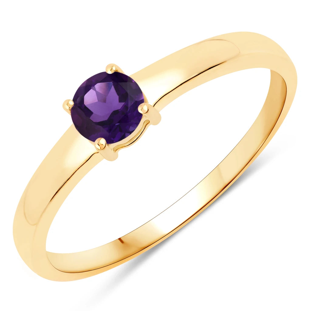 Round Cut Solitaire Ring