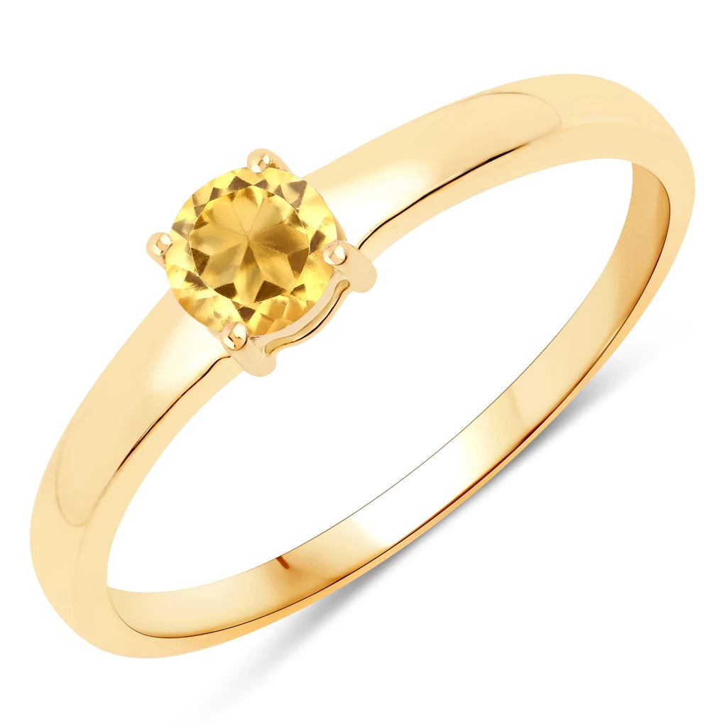 Round Cut Solitaire Ring