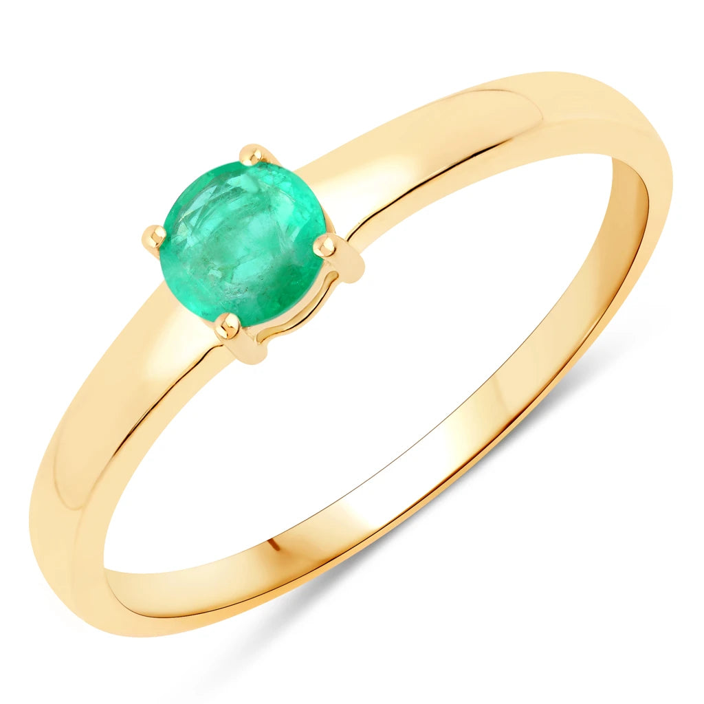 Round Cut Solitaire Ring