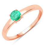 Round Cut Solitaire Ring