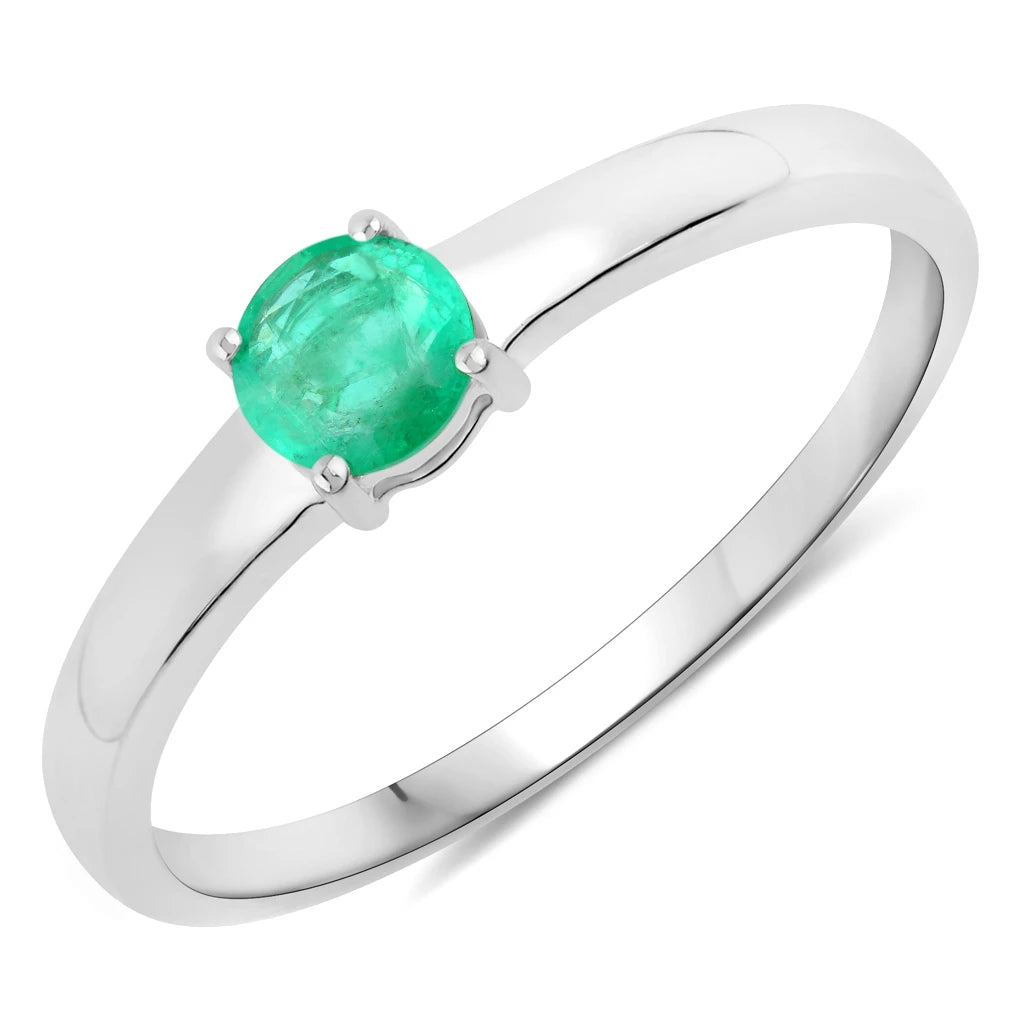 Round Cut Solitaire Ring