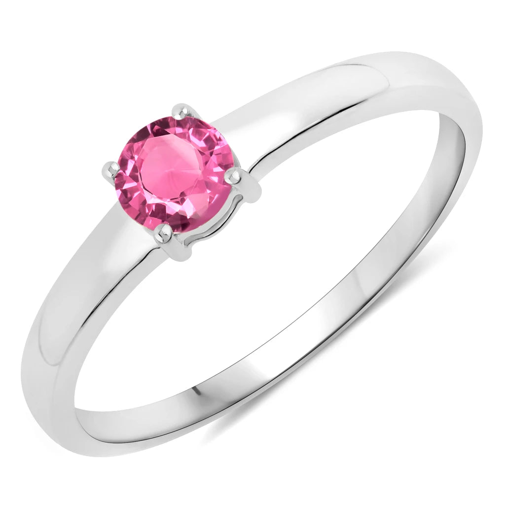 Round Cut Solitaire Ring